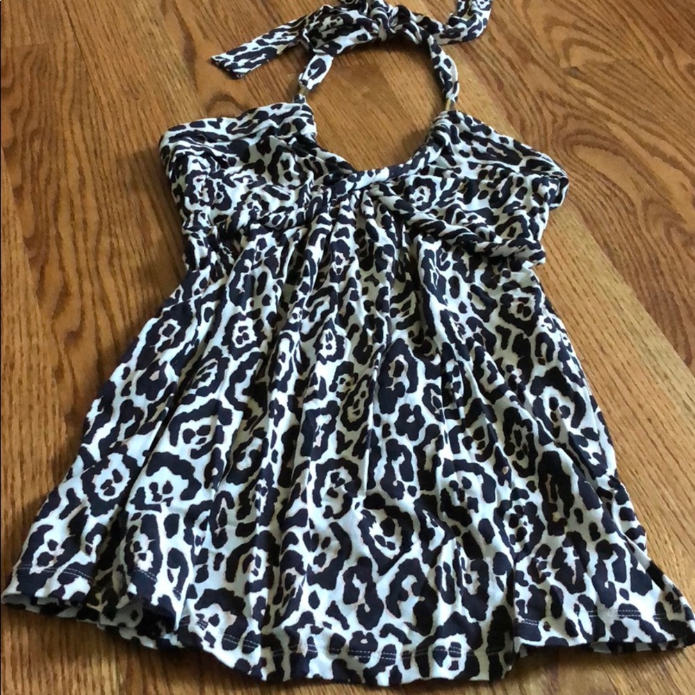 Tart leopard halter - never worn - NWOT